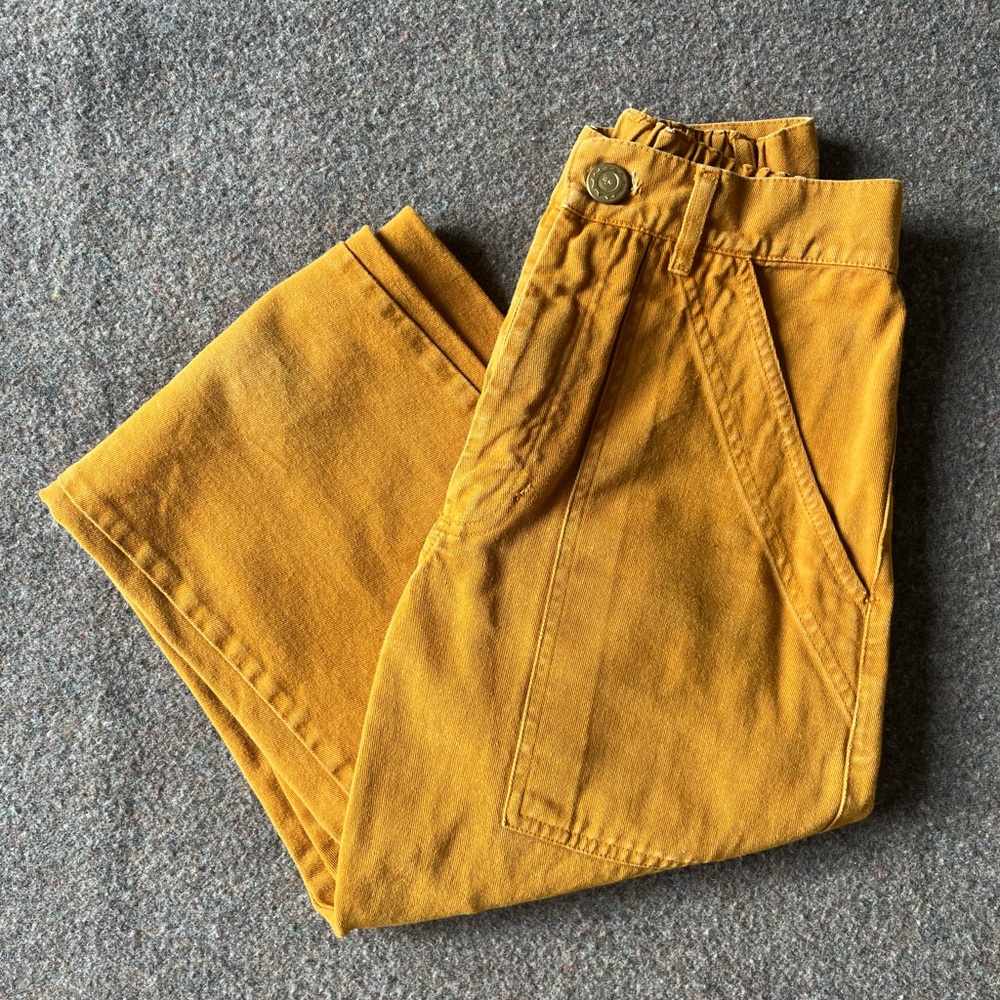 Bud Bud Press Mustard Work Pants XXS